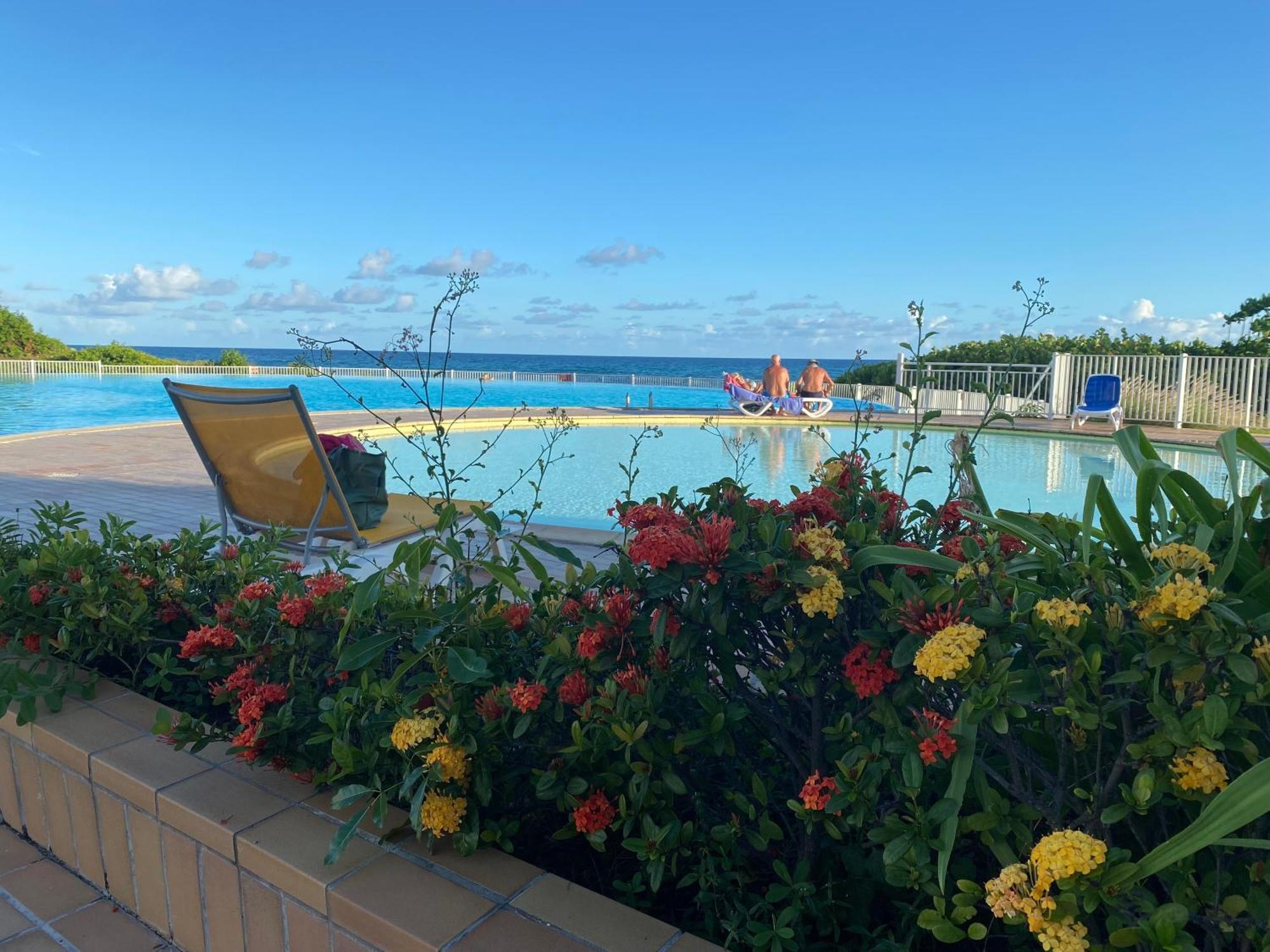 Ti Kaz Emeraude - Mer, Soleil Et Sable Fin, Piscine Et Tennis 圣弗朗索瓦 外观 照片